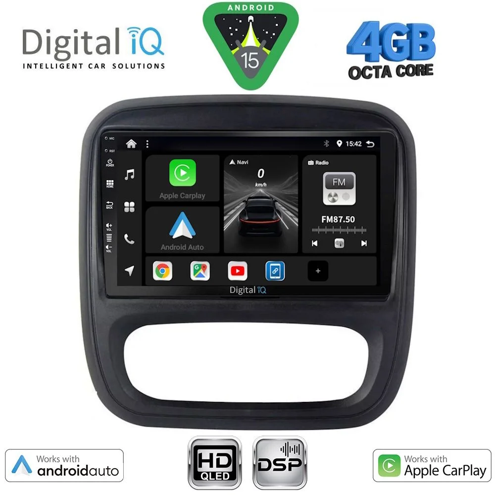 Φωτογραφία προϊόντος: DIGITAL IQ BXF 16499_CPAA (9inc) MULTIMEDIA TABLET for OPEL VIVARO – RENAULT TRAFIC – FIAT TALENDO – NISSAN NV 300 mod. 2014-2019