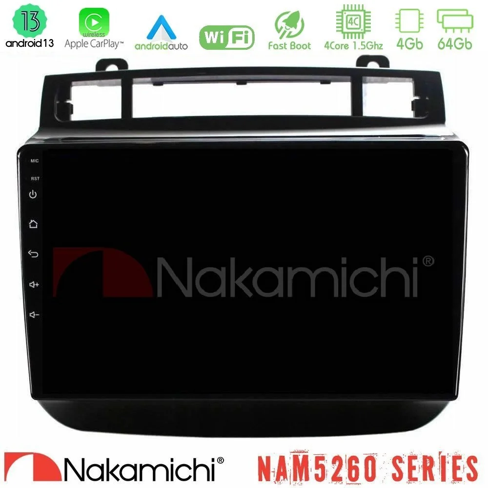 Φωτογραφία προϊόντος: Nakamichi NAM5260 Series 4Core Android13 4+64GB VW Touareg 2011-2018 Navigation Multimedia Tablet 9 Με Carplay & Android Auto