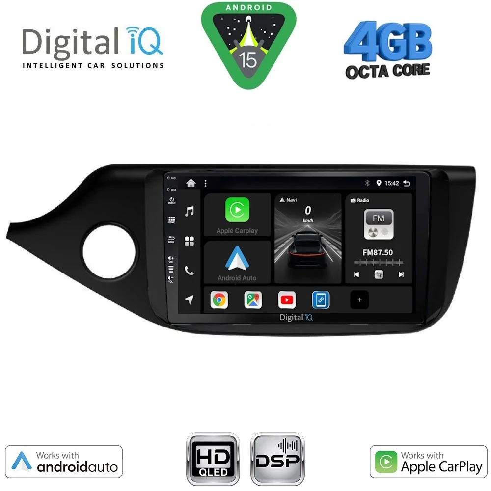 Φωτογραφία προϊόντος: DIGITAL IQ BXF 16302_CPAA (9inc) MULTIMEDIA TABLET for KIA CEED mod. 2012-2018