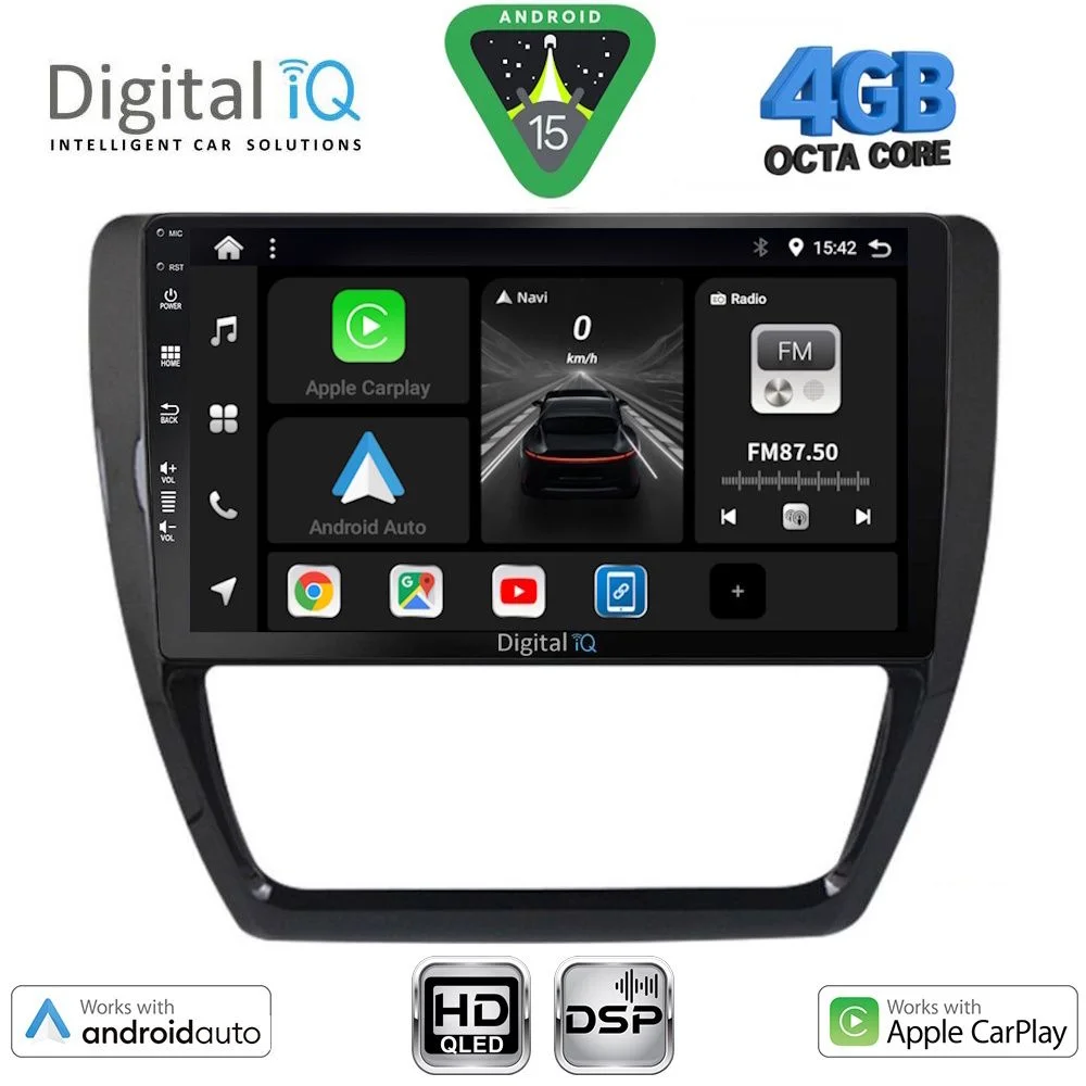 Φωτογραφία προϊόντος: DIGITAL IQ BXF 16741_CPAA (10inc) MULTIMEDIA TABLET for VW JETTA mod. 2010-2016