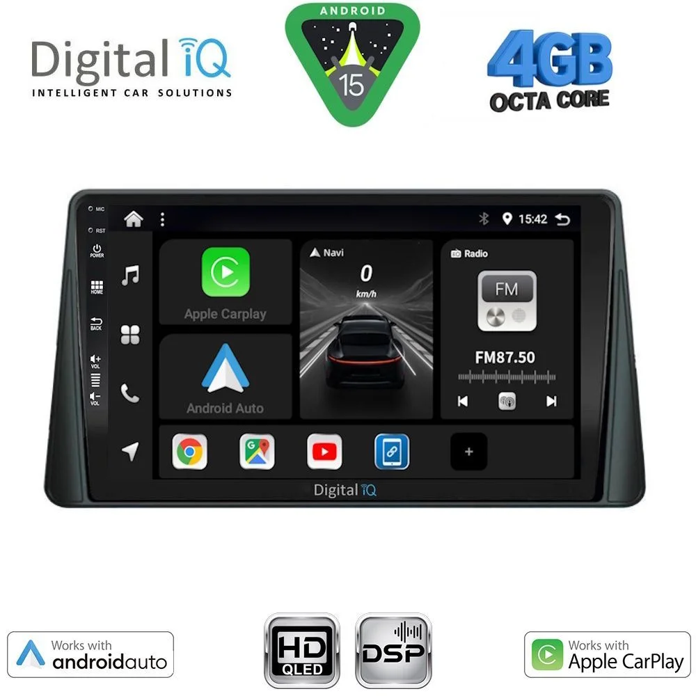 Φωτογραφία προϊόντος: DIGITAL IQ BXF 16158_CPAA (9inc) MULTIMEDIA TABLET for FORD FOCUS mod. 2019-2025