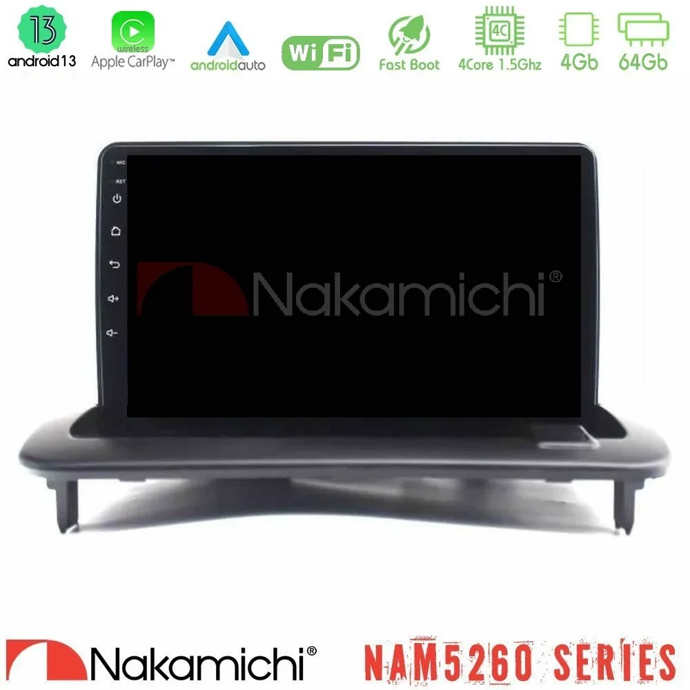 Φωτογραφία προϊόντος: Nakamichi NAM5260 Series 4Core Android13 4+64GB Volvo S40/C30/C70 Navigation Multimedia Tablet 9 Με Carplay & Android Auto