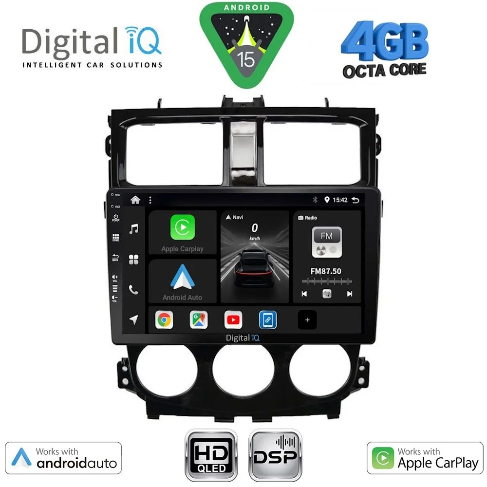 Φωτογραφία προϊόντος: DIGITAL IQ BXF 16435_CPAA (9inc) MULTIMEDIA TABLET for MITSUBISHI COLT mod. 2013-2023