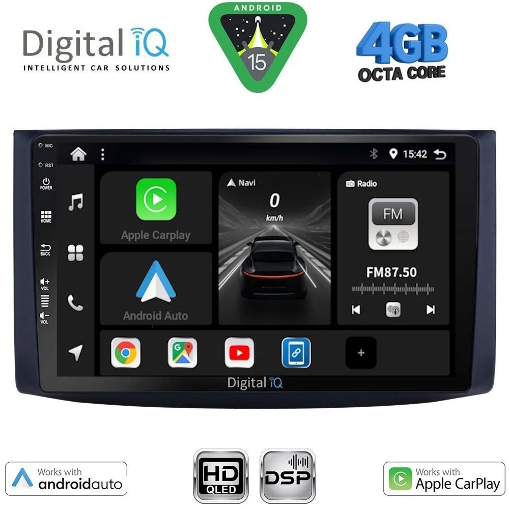 Φωτογραφία προϊόντος: DIGITAL IQ BXF 16072_CPAA (9inc) MULTIMEDIA TABLET for CHEVROLET AVEO mod. 2006-2010