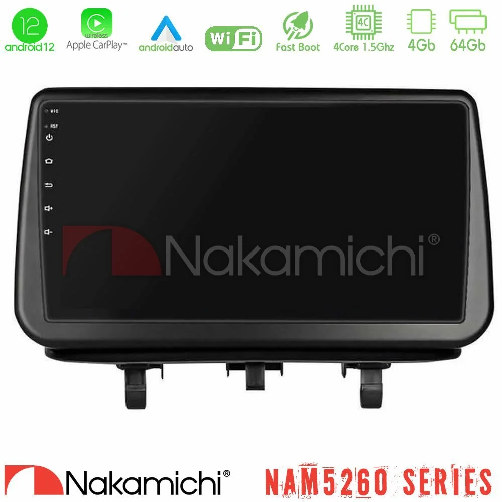 Φωτογραφία προϊόντος: Nakamichi NAM5260 Series Opel Meriva B 2010-2017 4Core Android12 4+64GB Navigation Multimedia Tablet 9″ Με Carplay & Android Auto