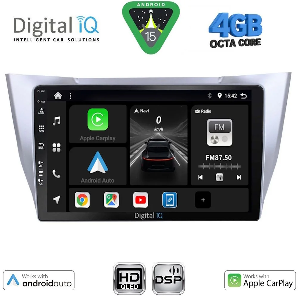 Φωτογραφία προϊόντος: DIGITAL IQ BXF 16345SL_CPAA (10inc) MULTIMEDIA TABLET for LEXUS RX 300 – 400 mod. 2003-2008