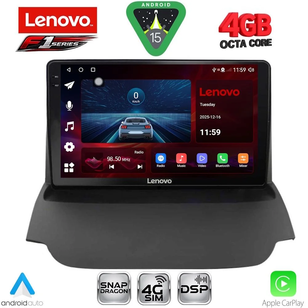 Φωτογραφία προϊόντος: LENOVO SSQ 9150_CPA (9inc) MULTIMEDIA TABLET for FORD ECOSPORT mod. 2012-2018