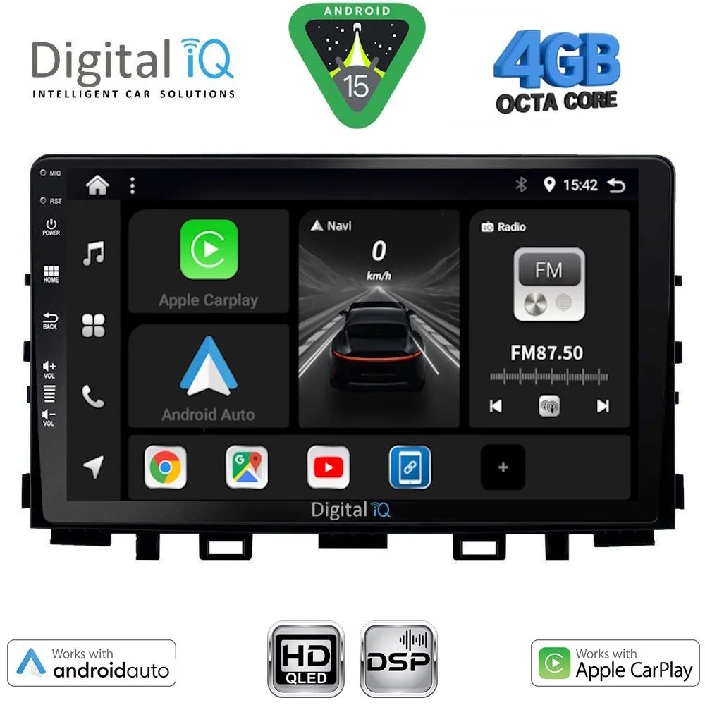 Φωτογραφία προϊόντος: DIGITAL IQ BXF 16316_CPAA (9inc) MULTIMEDIA TABLET for KIA RIO mod. 2018-2026 – STONIC mod. 2017-2026