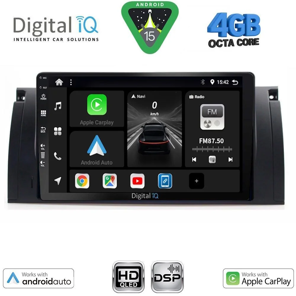 Φωτογραφία προϊόντος: DIGITAL IQ BXF 16045_CPAA (9inc) MULTIMEDIA TABLET for BMW Series 5 (E39) mod. 1997-2005 | X5 (E53) mod. 1999-2006