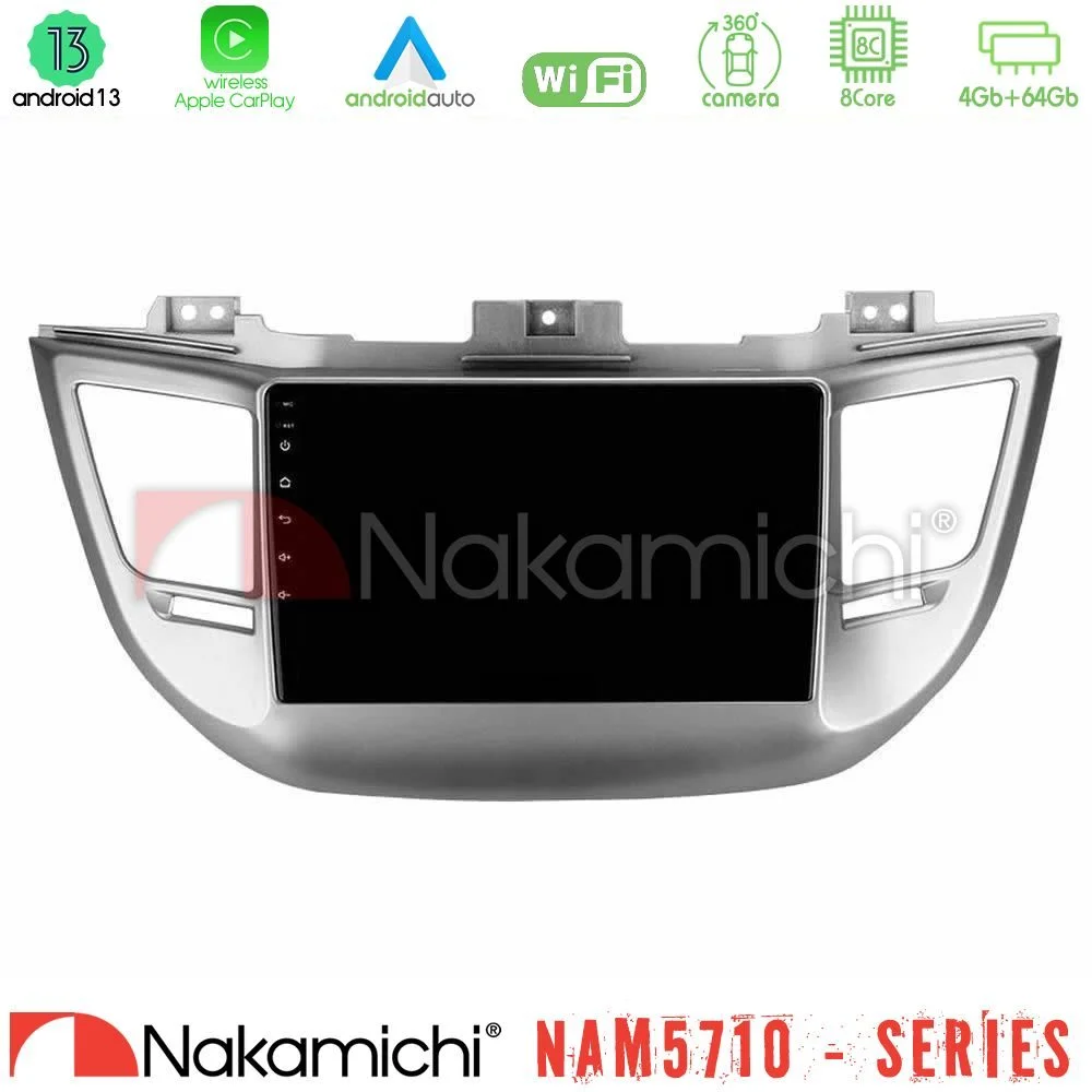Φωτογραφία προϊόντος: Nakamichi NAM5710 Series 8Core Android13 4+64GB Hyundai Tucson 2015-2018 Navigation Multimedia Tablet 9
