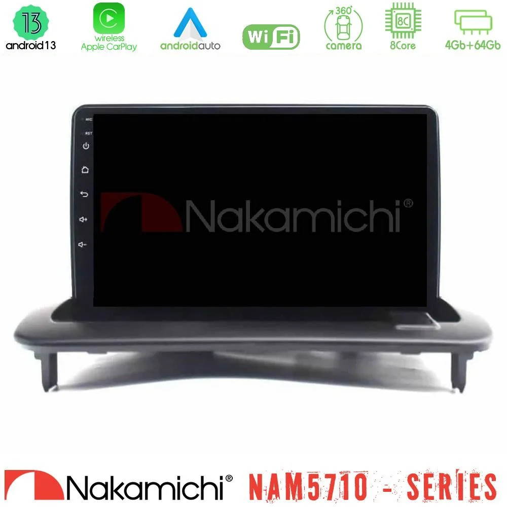 Φωτογραφία προϊόντος: Nakamichi NAM5710 Series 8Core Android13 4+64GB Volvo S40/C30/C70 Navigation Multimedia Tablet 9