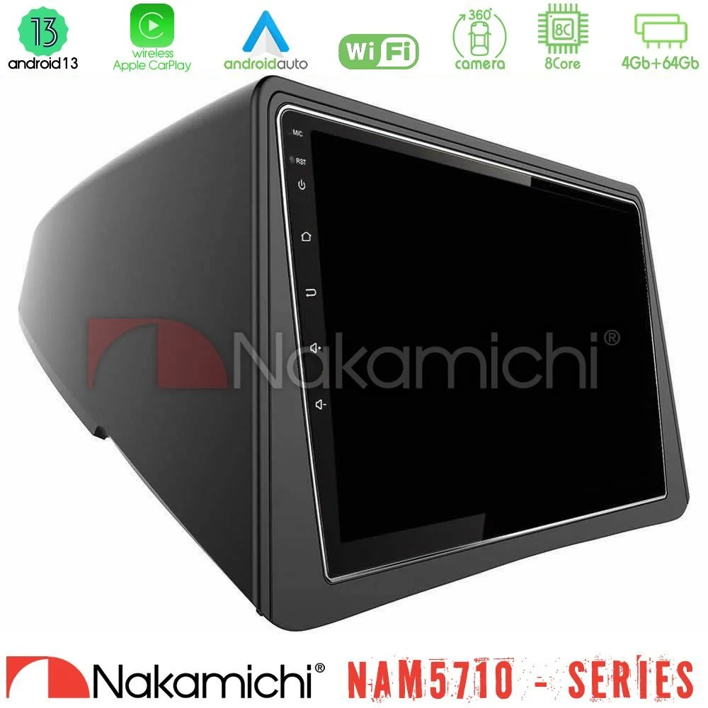 Φωτογραφία προϊόντος: Nakamichi NAM5710 Series 8Core Android13 4+64GB Opel Mokka Navigation Multimedia Tablet 9