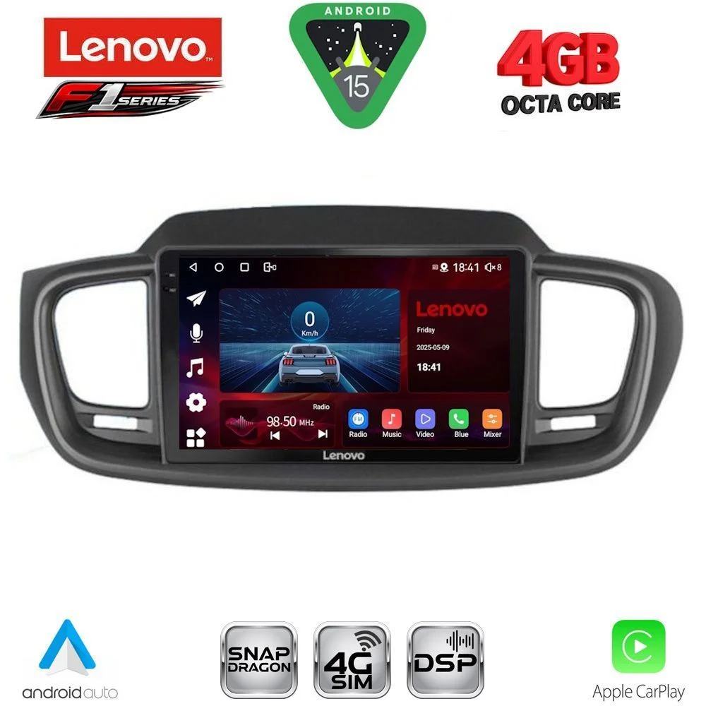 Φωτογραφία προϊόντος: LENOVO SSQ 9319_CPA (10inc) MULTIMEDIA TABLET for KIA SORENTO mod. 2014-2020