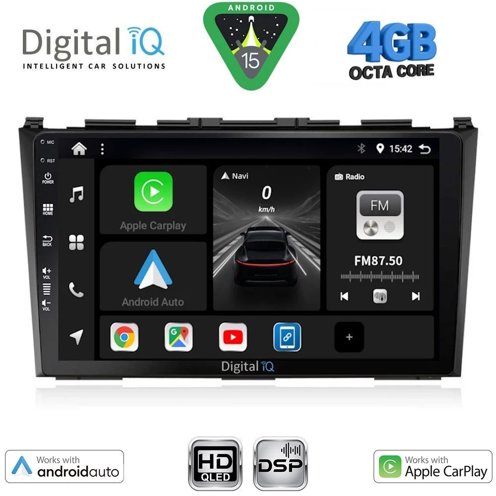 Φωτογραφία προϊόντος: DIGITAL IQ BXF 16197_CPAA (9inc) MULTIMEDIA TABLET for HONDA CRV mod. 2006-2012