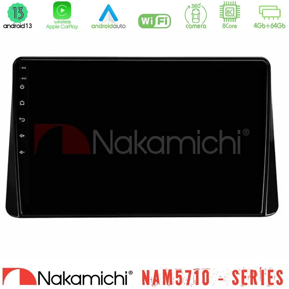 Φωτογραφία προϊόντος: Nakamichi NAM5710 Series 8Core Android13 4+64GB Mitsubishi Eclipse Cross 2018-2023 Navigation Multimedia Tablet 10