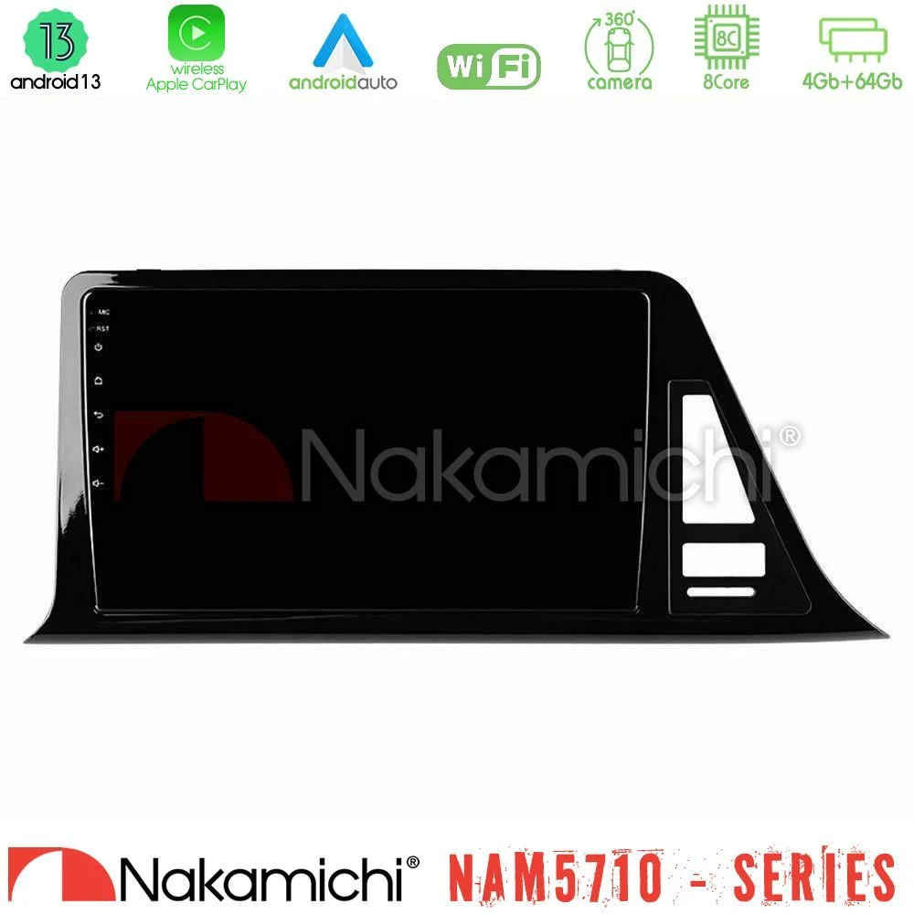 Φωτογραφία προϊόντος: Nakamichi NAM5710 Series 8Core Android13 4+64GB Toyota CH-R Navigation Multimedia Tablet 9