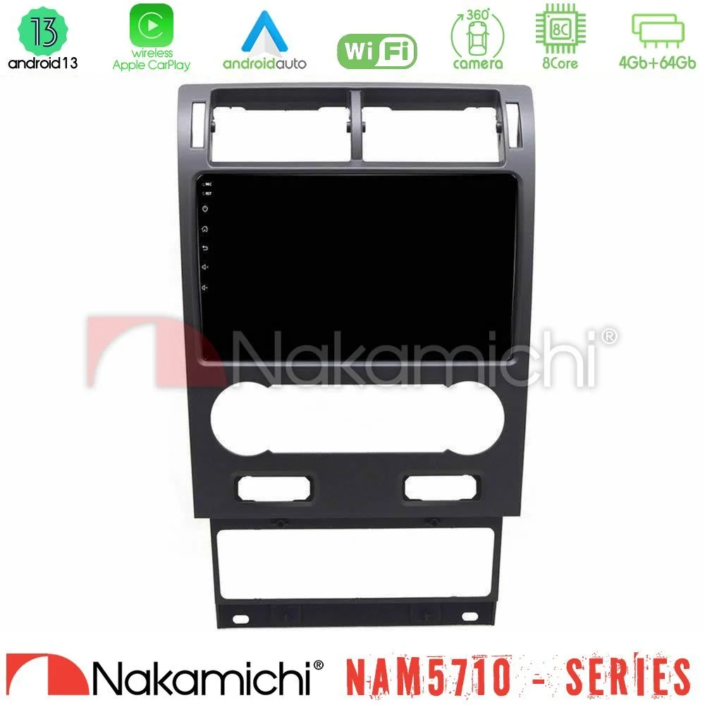 Φωτογραφία προϊόντος: Nakamichi NAM5710 Series 8Core Android13 4+64GB Ford Mondeo 2004-2007 Navigation Multimedia Tablet 9