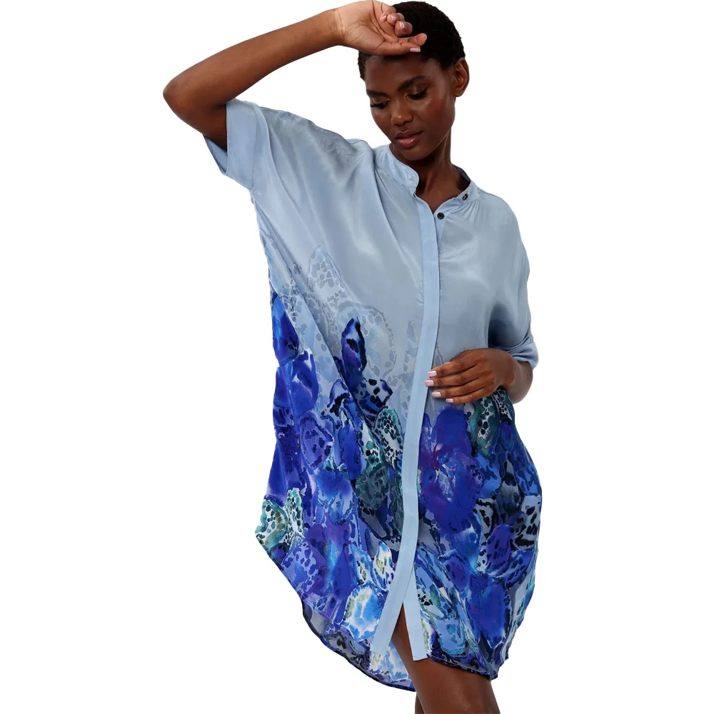 Φωτογραφία προϊόντος: Religion Oversized Frame Tunic Peripheral Blue
