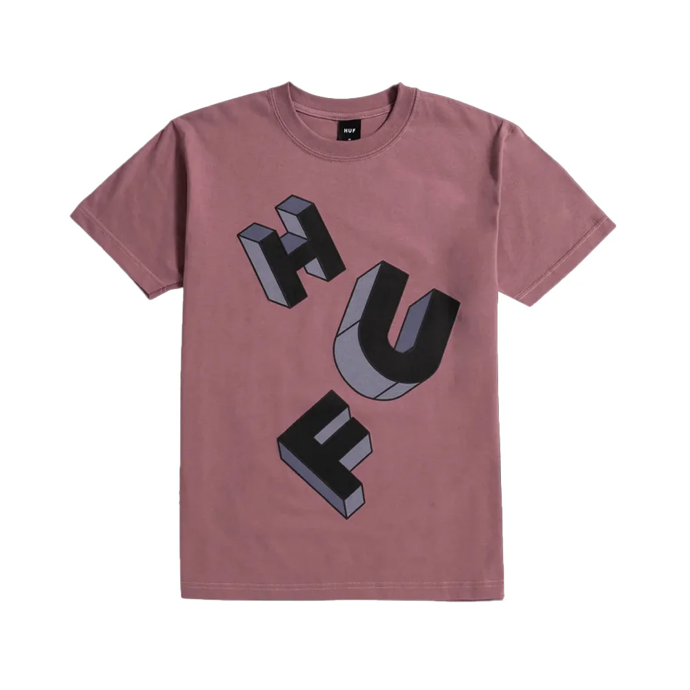Φωτογραφία προϊόντος: T-Shirt HUF Abecedarian Mauve