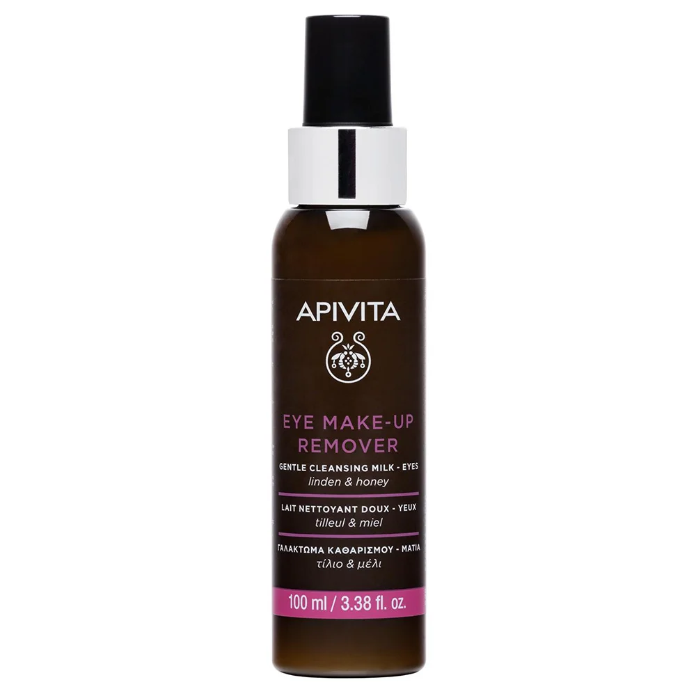Φωτογραφία προϊόντος: APIVITA Eye Make-Up Remover Γαλάκτωμα Καθαρισμού για Μάτια με Τίλιο και Μέλι (100ml)