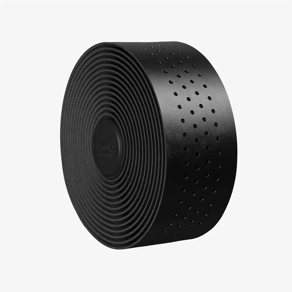 Φωτογραφία προϊόντος: Brooks Black Leather Bar Tape