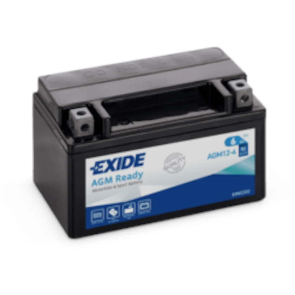 Φωτογραφία προϊόντος: Exide Technologies Μπαταρία μοτοσυκλέτας EXIDE AGM12-6 12V 6Ah