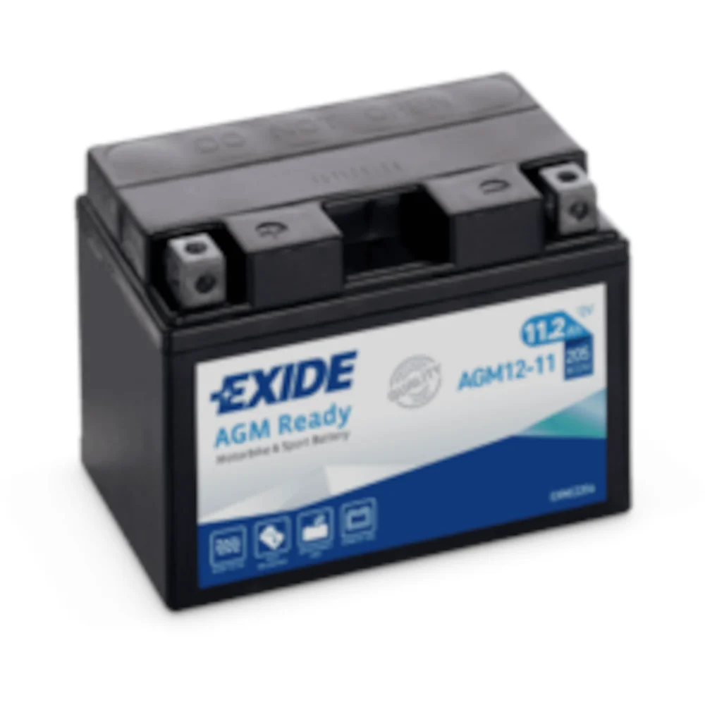 Φωτογραφία προϊόντος: Exide Technologies Μπαταρία μοτοσυκλέτας EXIDE AGM12-11 12V 11Ah