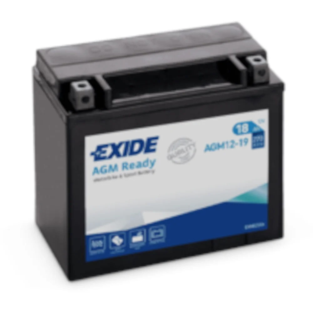 Φωτογραφία προϊόντος: Exide Technologies Μπαταρία μοτοσυκλέτας EXIDE AGM12-19 12V 18Ah