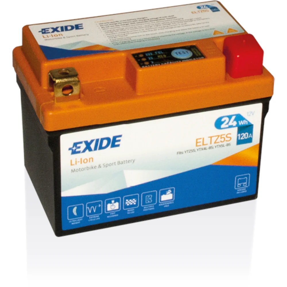 Φωτογραφία προϊόντος: Exide Technologies Μπαταρία μοτοσυκλέτας EXIDE ELTZ5S 12V 2Ah