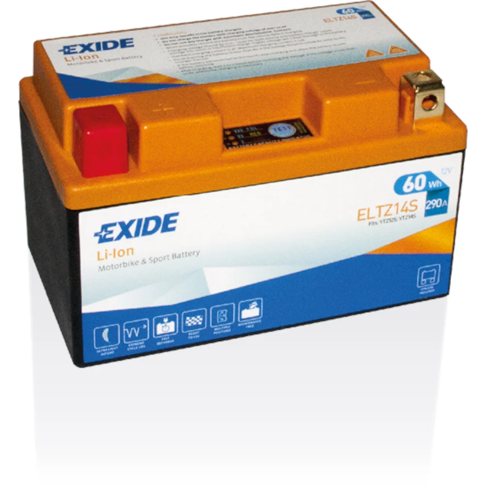 Φωτογραφία προϊόντος: Exide Technologies Μπαταρία μοτοσυκλέτας EXIDE ELTZ14S 12V 5Ah