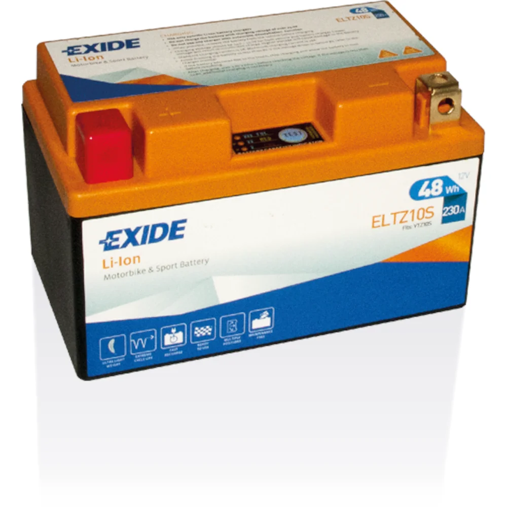 Φωτογραφία προϊόντος: Exide Technologies Μπαταρία μοτοσυκλέτας EXIDE ELTZ10S 12V 4Ah