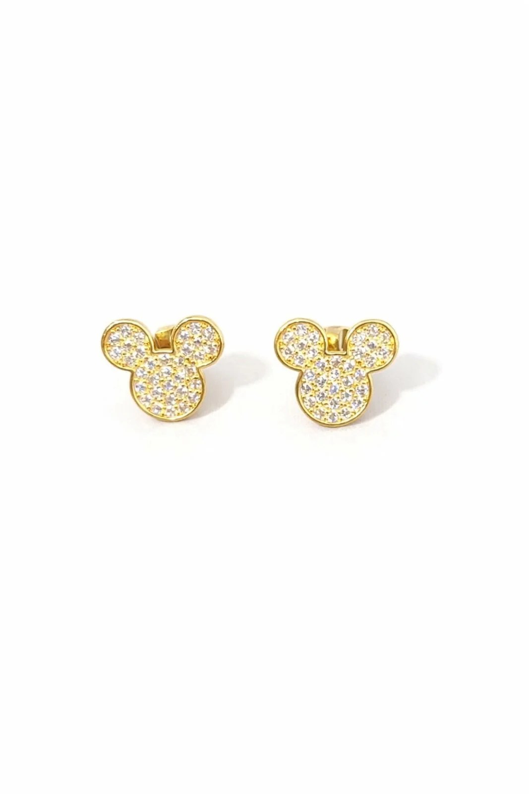 Φωτογραφία προϊόντος: ELUNA Mickey-Mouse Sparkling Earrings Gold