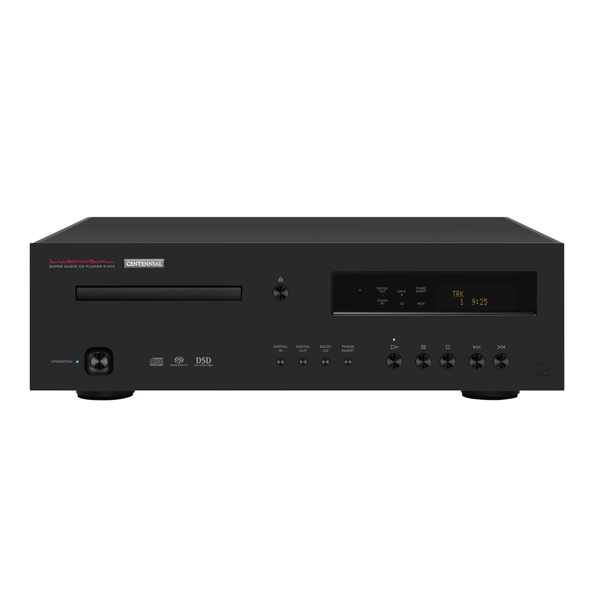 Φωτογραφία προϊόντος: LUXMAN D-07X Centennial Black Edition | Premium DAC & CD/SACD Player