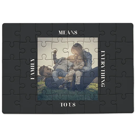 Φωτογραφία προϊόντος: OEM Puzzle Family means everything to us! Οριζόντιο A3