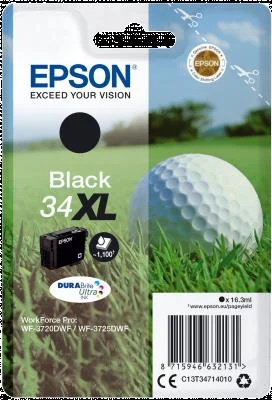 Φωτογραφία προϊόντος: Ink Epson T347140 Black XL 16.3ml - C13T34714010