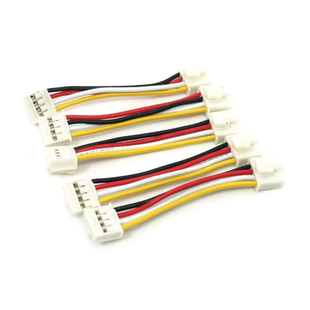 Φωτογραφία προϊόντος: Seeed Studio Grove - Universal 4 Pin Buckled 5cm Cable (5 PCs Pack)