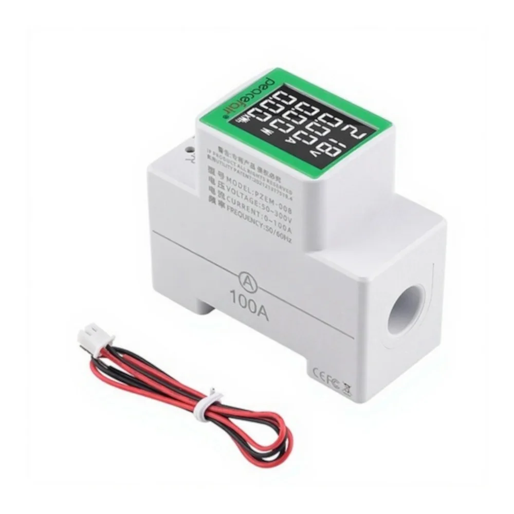 Φωτογραφία προϊόντος: OEM PZEM-008 AC 50-300V/100A Digital Display Voltmeter and Ammeter