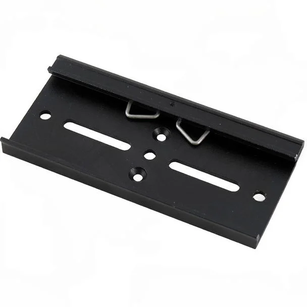 Φωτογραφία προϊόντος: OEM DIN Rail Mounting Adapter KC100 5 holes Black