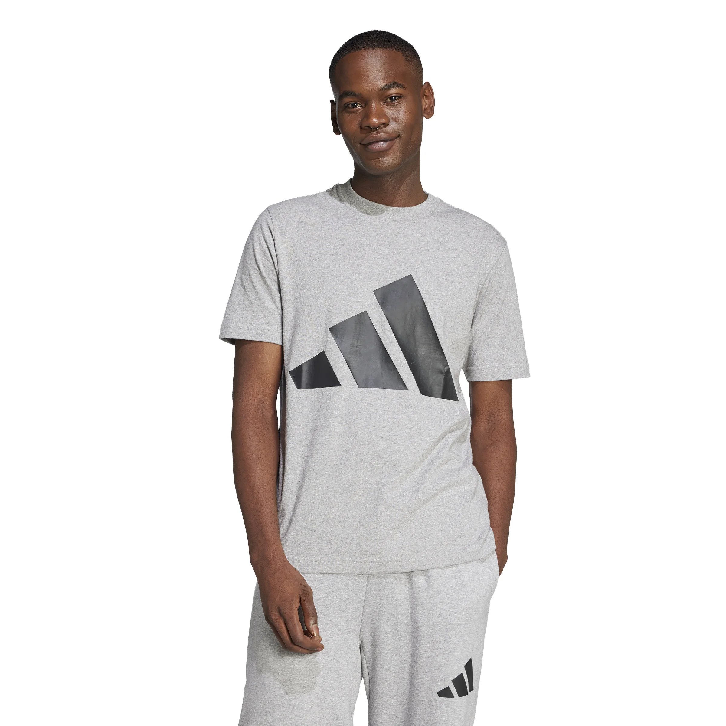 Φωτογραφία προϊόντος: Adidas Ανδρικό Big Logo T-shirt JE8948 Γκρι