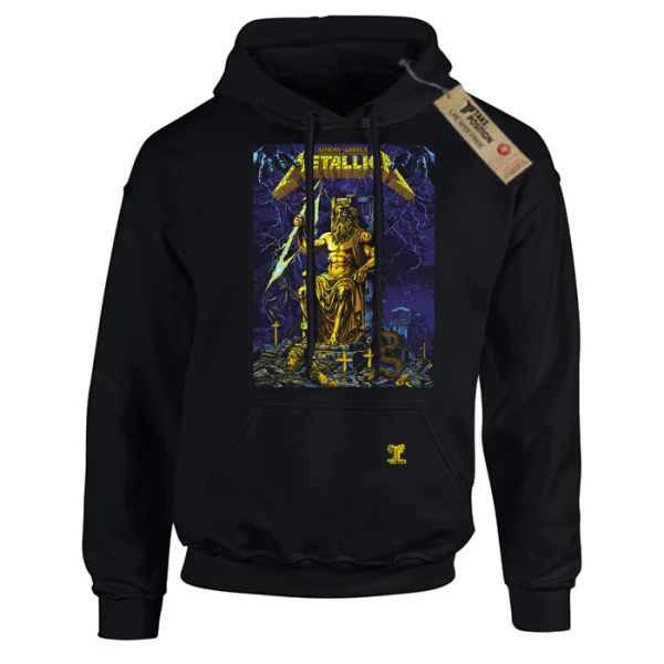 Φωτογραφία προϊόντος: Hoodie φούτερ με κουκούλα Metallica Greece Takeposition Σε Μαύρο, 907-7788