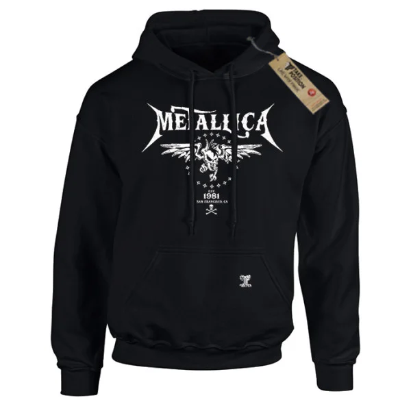 Φωτογραφία προϊόντος: Hoodie φούτερ με κουκούλα Metallica Takeposition Σε Μαύρο, 907-7786
