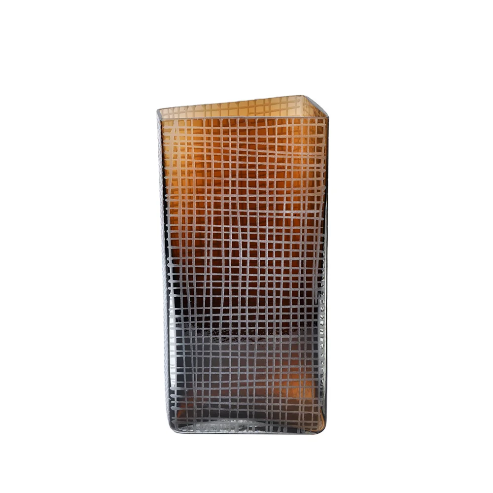 Φωτογραφία προϊόντος: Liberta GRAVIR HONEY ΒΑΖΟ 16x12x33cm ΓΥΑΛΙ ΚΑΦΕ - ΓΥΑΛΙ - 16Μx12Πx33Υ