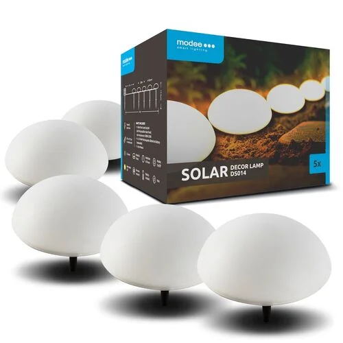 Φωτογραφία προϊόντος: Modee Lighting LED Ηλιακά Φωτιστικά Κήπου DS014 Σετ 5τμχ