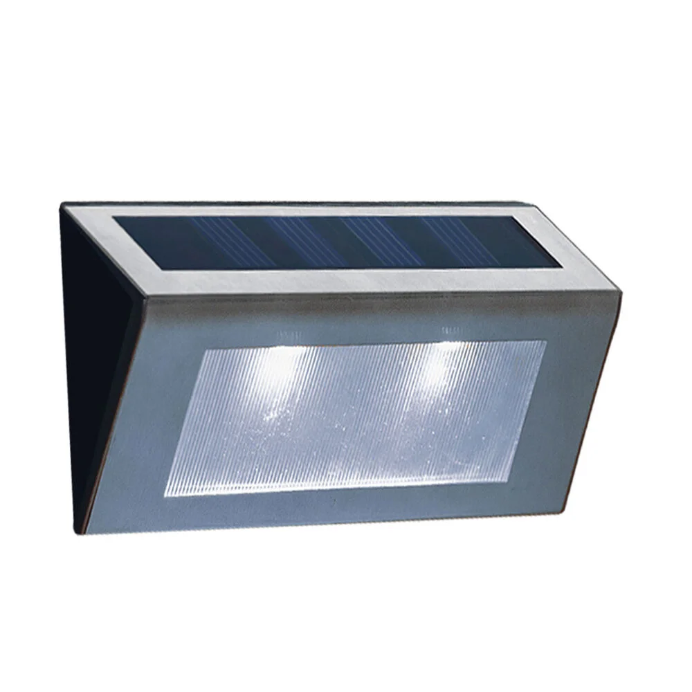 Φωτογραφία προϊόντος: Modee Lighting LED Ηλιακό Επιτοίχιο Φωτιστικό Σετ 2 τμχ