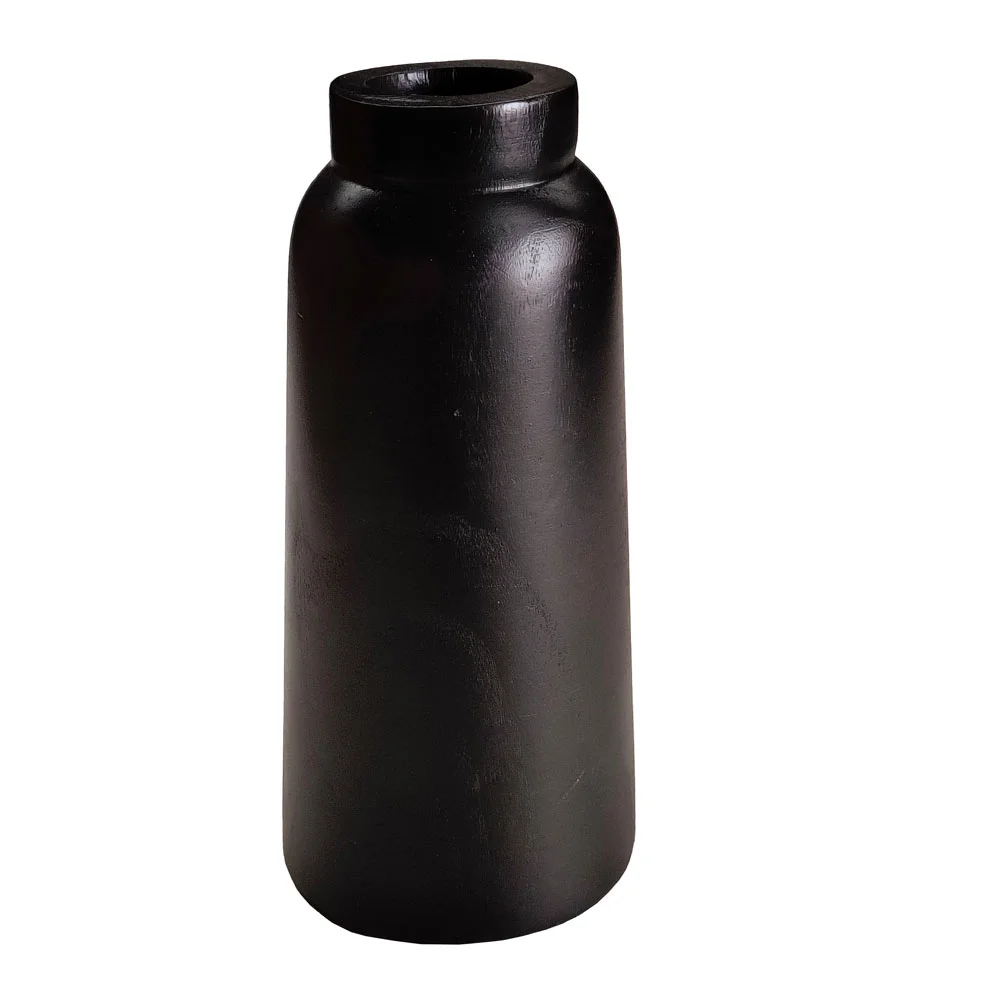 Φωτογραφία προϊόντος: Liberta NUBIA ΒΑΖΟ 14x14x30cm ΞΥΛΟ ΜΑΥΡΟ - ΞΥΛΟ - 14Μx14Πx30Υ