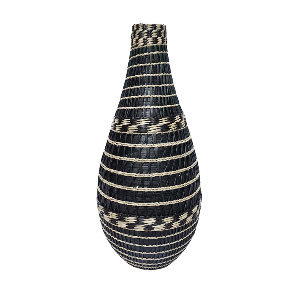 Φωτογραφία προϊόντος: Liberta JABBAR ΒΑΖΟ 25x25x50cm BAMBOO ΜΑΥΡΟ ΦΥΣΙΚΟ SEAGRASS - BAMBOO - SEAGRASS - 25Μx25Πx50Υ