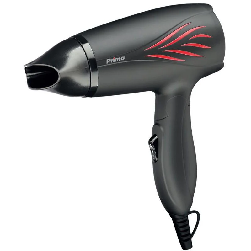 Φωτογραφία προϊόντος: Σεσουάρ PRHD-40217 Primo 1200W DC Travel Σπαστή λαβή Μαύρο Matt