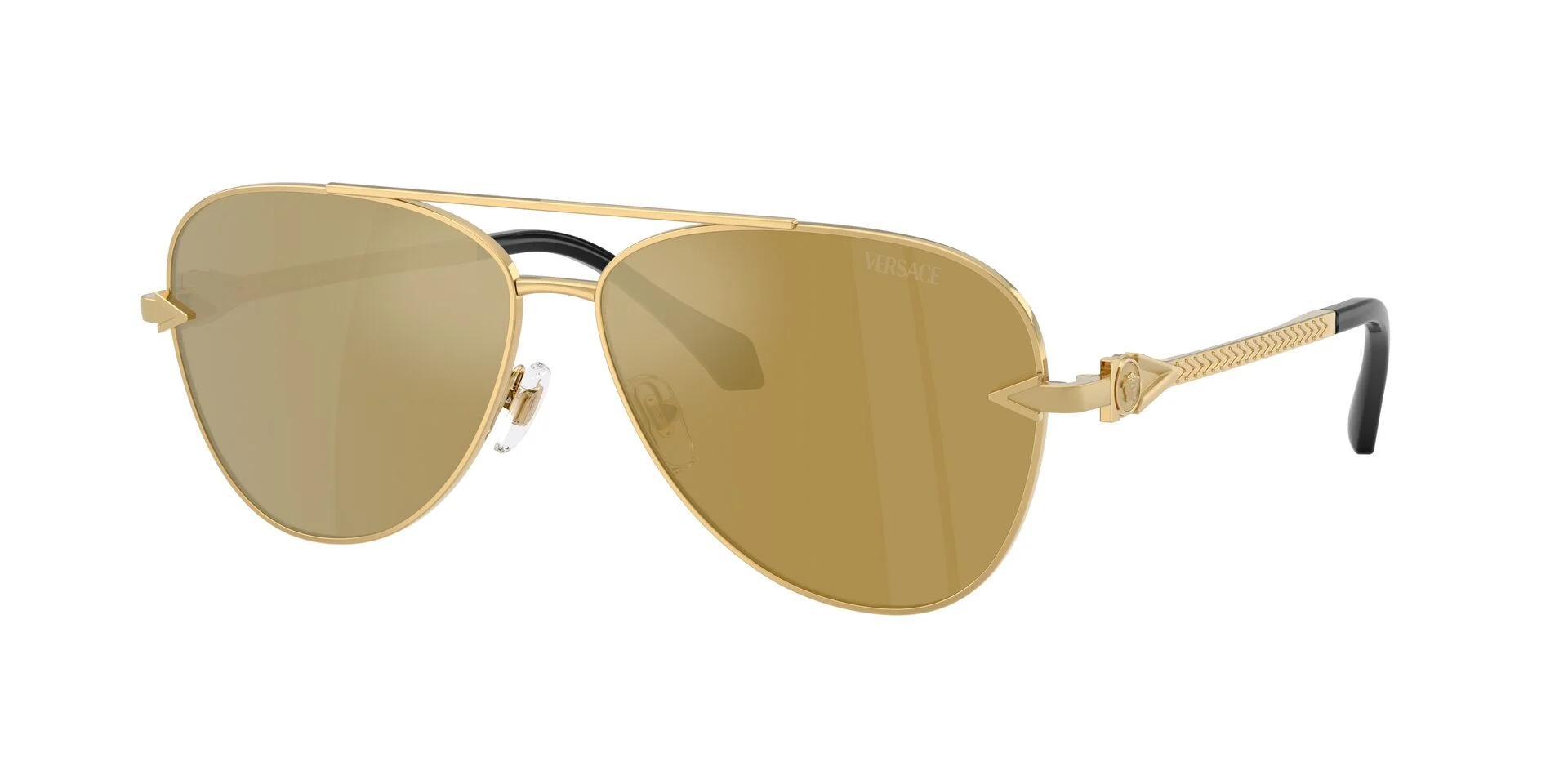 Φωτογραφία προϊόντος: Γυαλιά Ηλίου Versace VE 2283 1002/7I Μονόχρωμοι Gold mirror (Versace) (VE 2283)