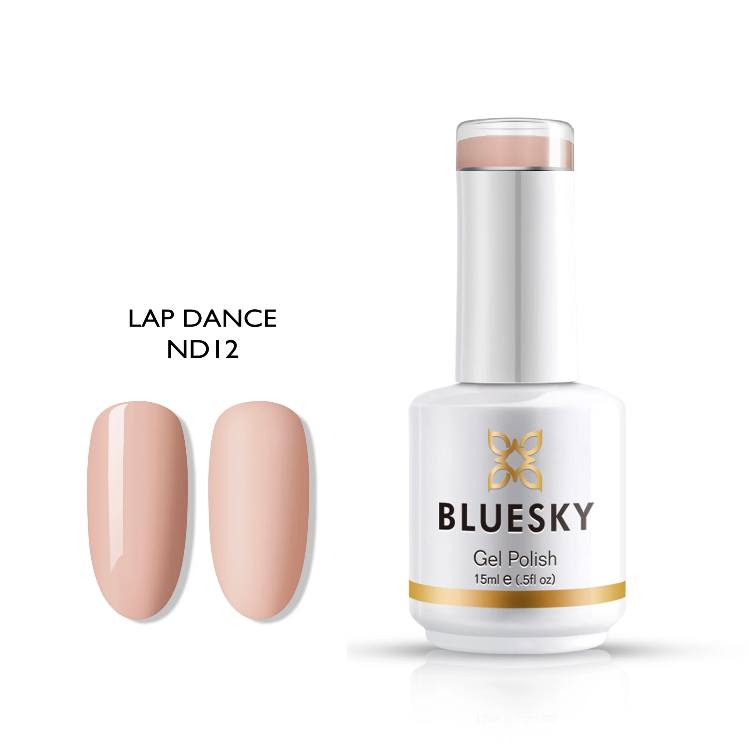 Φωτογραφία προϊόντος: Bluesky Hμιμόνιμο Bερνίκι LAP DANCE ND12 (NUDE ΜΠΕΖ ΡΟΖ) 15ml