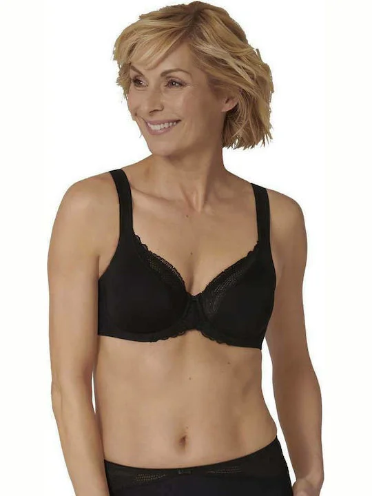Φωτογραφία προϊόντος: Triumph Σουτιέν Women s Bra With Banela " Modern lace+cotton W" Κωδ. 122211753 Black